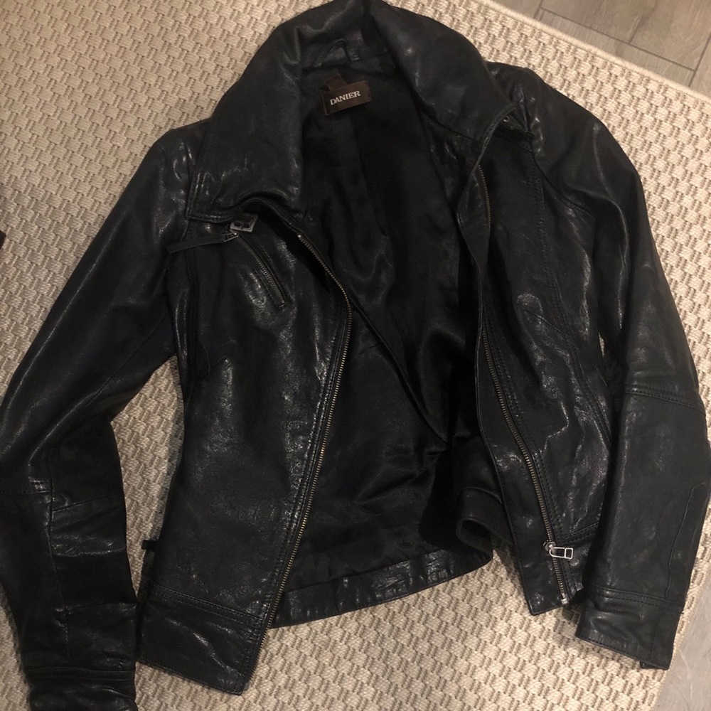 Leather jacket